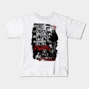 THE CLASH - VITNAGE TYPOGRAPHY Kids T-Shirt